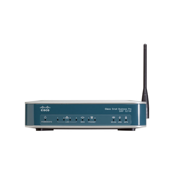 Cisco SRP527W-K9-G4 Wirelss VOIP ADLSL 2+ 4 Port Small Business Router | 3mth Wty