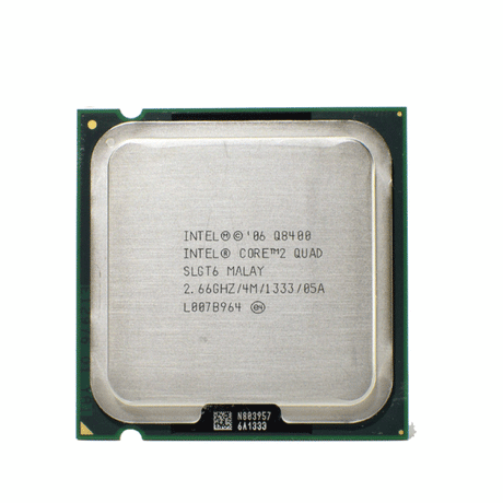 Intel Core 2 Quad Core Q8400 2.66GHz 4MB CPU SLGT6