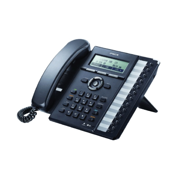 LG IPECS Lip-8024e Gigabit IP Phone - Includes stand and cable