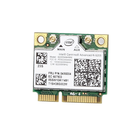 Intel Centrino Advance-N 6205 WIFI Module Dual Band 2.4/5GHz