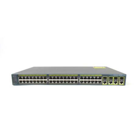 Cisco Catalyst WS-C2960G-48TC-L 44 Gigabit Ports + 4 Dual purpose uplinks Switch
