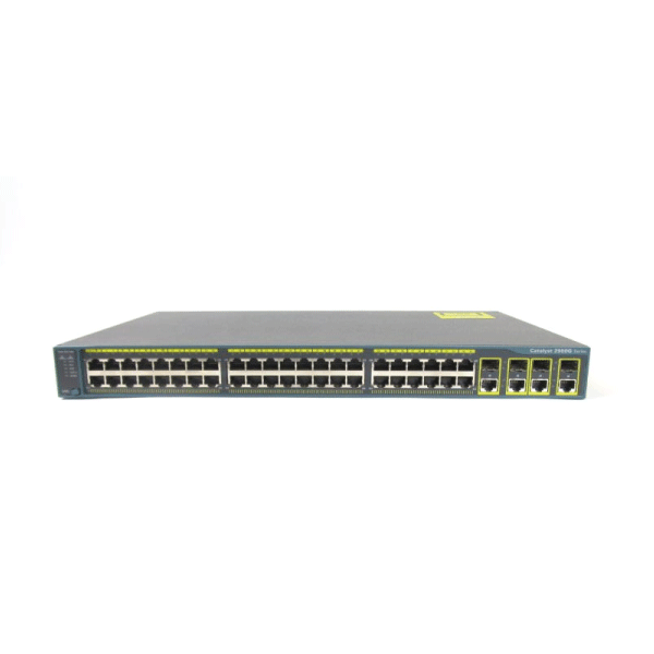 Cisco Catalyst WS-C2960G-48TC-L 44 Gigabit Ports + 4 Dual purpose uplinks Switch