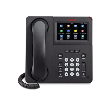 Avaya 9641G IP Color Touchscreen Premium Telephone Dual Gigabit Part ID: 700480627