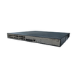 The 3Com 2928-PWR Plus is a black, rectangular 24-port Gigabit Managed PoE Switch with front indicator lights, designed for efficient wired network management in offices or data centers.