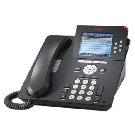 Avaya 9608G IP Telephone Gigabit Part ID: 700419195 | Handset & Stand 