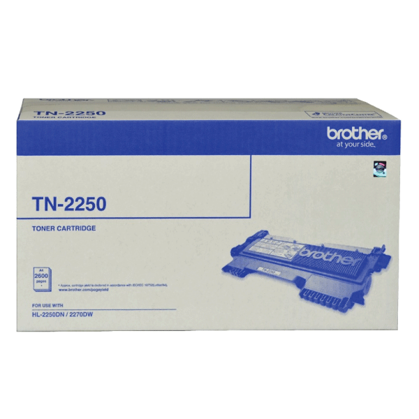 Brother TN-2250 Toner Cartridge Black | Genuine & Brand New