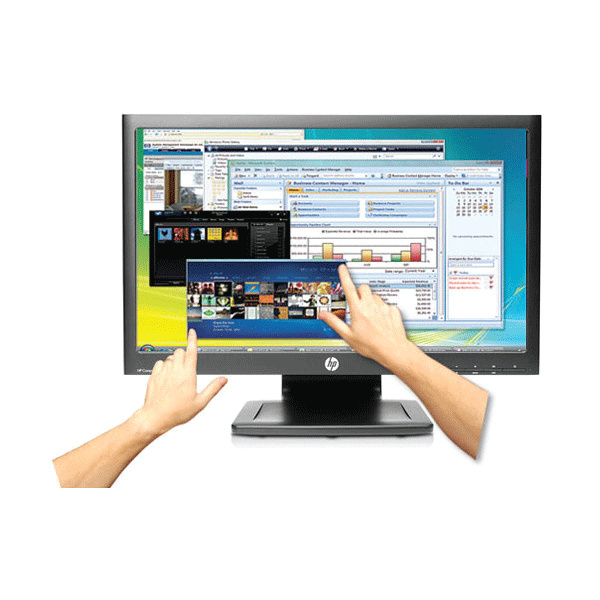 HP L2206tm 21.5" 1920x1080 5ms 16:9 VGA DVI USB Touchscreen Monitor | B-Grade