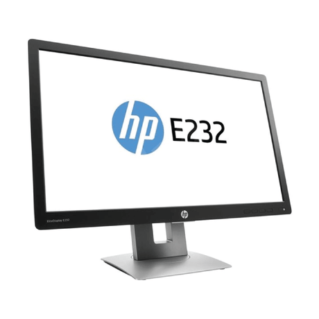 HP EliteDisplay E232 23" IPS 1920x1080 VGA DVI-D DP USB 16:9 Monitor | B-Grade