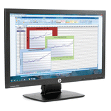 HP P222va 22" 16:10 FHD1920x1080 LCD Monitor VGA DP | B-Grade
