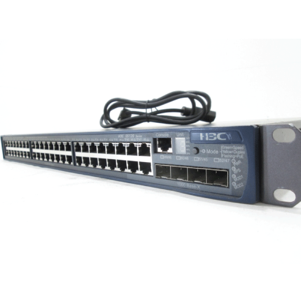 H3C S5120-52C-PWR-EI 48-Port Gigabit PoE + 4 combo SFP GE ports Switch | 3mth Wty