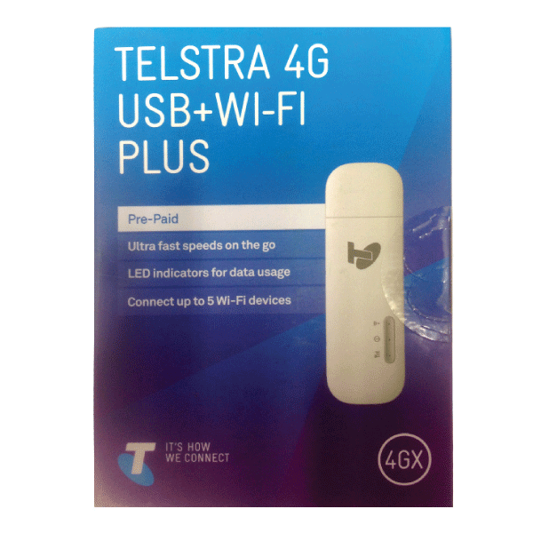 TELSTRA 4GX USB WIFI Mobile Modem E8372h-608 | Brand new in box