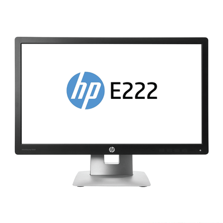 HP EliteDisplay E222 IPS 21.5" 1920x1080 7ms 16:9 VGA HDMI DP USB | B-Grade