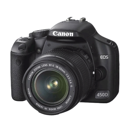Canon EOS 450D DSLR Camera + 18-55mm Lens + Bag | 3mth Wty