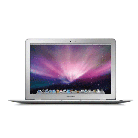 Apple MacBook Air Mid 2011 A1369 i7 2677M 1.8GHz 4GB 128GB SSD 13.3" Laptop