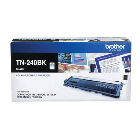 Brother TN-240BK Toner Cartridge Black | Genuine & Brand New