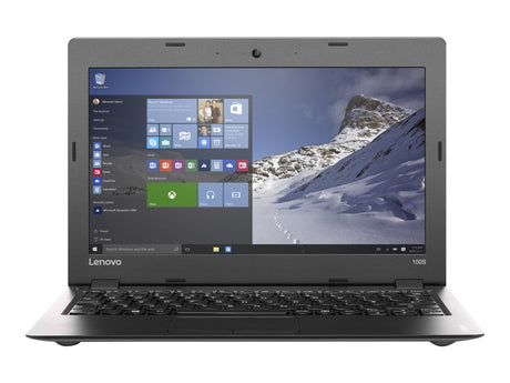 Lenovo IdeaPad 100S 14-inch HD Refurbished Laptop - Front Open View
