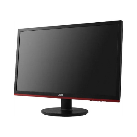 The AOC G2460VQ6 24" 16:9 monitor delivers Full HD resolution and a fast 1ms response time, featuring HDMI, VGA, DP ports—stand not included.