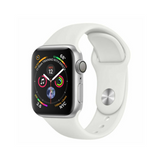 Apple Watch Series 4 MU642X/A 40mm Aluminium Silver White Sports Band | Wty