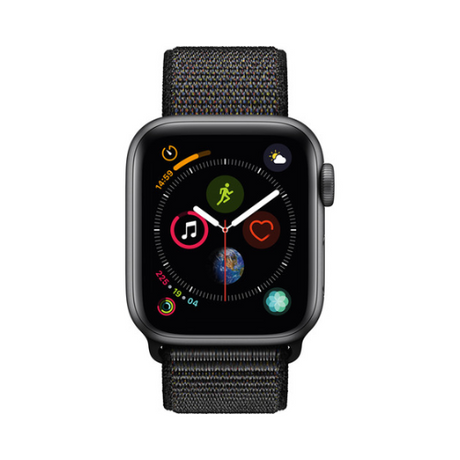 Apple Watch Series 4 MU672X/A 40mm Aluminium Space Grey Black Sports Loop | Wty