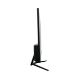 Side view of a refurbished Dahua DHI-LM24-B200 23.8" 1920x1080 Full HD LED monitor on a stand, highlighting its slim, minimalist design by Dahua against a plain white background.