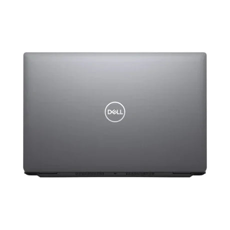 Closed silver Dell Latitude 5521 viewed from above, with the Dell logo on the lid—this refurbished laptop features an i7-11850H processor, 32GB RAM, 1TB SSD, and a 15.6" display running Windows 11 Pro.