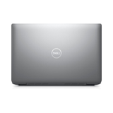 A closed silver Dell Precision 3480, certified refurbished mobile workstation, with Intel i7-1360P, 16GB RAM, 512GB SSD, NVIDIA RTX A500 graphics, and Dell logo centered on the lid.