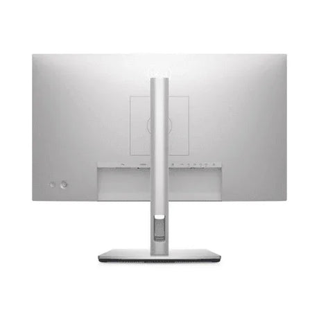 Back view of a refurbished Dell UltraSharp U2422H 24" IPS 1920x1080 monitor on a rectangular stand, showing ports and ventilation near the bottom. The Dell logo appears at the top center of this versatile USB monitor.
