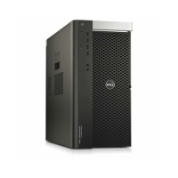 A certified refurbished Dell Precision 7910 desktop tower by Dell, featuring an Intel Xeon E5-2643 3.4GHz processor, 16GB RAM, and 3 x 2TB drives, shown standing on a white background.