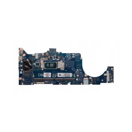 The HP EliteBook 850 G8 i7-1165G7 2.8GHz Motherboard (M35808-601) by HP is a refurbished blue circuit board featuring an Intel Core i7-1165G7, chips, connectors, and components, ready for your device.