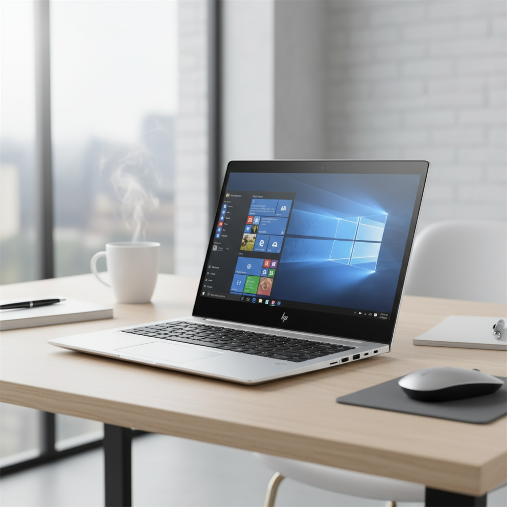 An HP EliteBook 1040 G4 i5 7300U 2.6GHz 8GB 256GB W10P 14