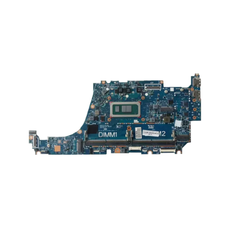 An HP EliteBook 840 G9 Laptop Motherboard (i7-1255U, N22217-001, N22217-601) by HP, shown with connectors and chips on a white background—perfect as a certified refurbished motherboard or laptop replacement.