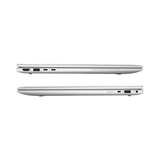 Two silver HP EliteBook 860 G10 laptops, each with a slim build, side USB/HDMI/audio ports, and closed on a white background, feature 13th Gen Intel Core i7-1355U CPUs, 16GB RAM, and 256GB SSDs.
