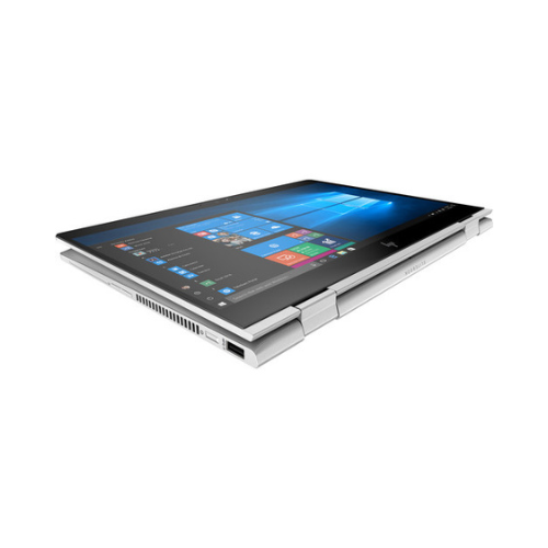 A certified refurbished HP EliteBook X360 830 G5 2-in-1 laptop, featuring an i5 8250U, 8GB RAM, 128GB SSD, and 13.3" touch display with Windows 11 Pro, highlights HP versatility as both a laptop and tablet.