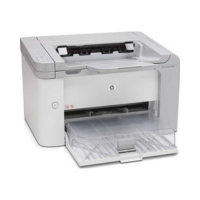 The HP LaserJet Pro P1566 is a compact monochrome laser printer from HP, offering 22ppm print speeds via USB. Certified refurbished and ideal for home or small offices, it features a front paper tray and open output slot.