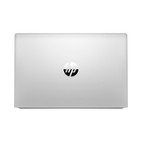 A closed silver HP ProBook 440 G8 i5-1135G7 16GB 512GB SSD 14" Win11 Pro laptop is shown from above with the HP logo centered on the lid, set against a plain white background.