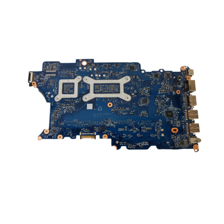 The HP ProBook 450 G6 Motherboard (L44892-601) features an Intel Core i7-8565U 1.8GHz processor, DDR4 support, and various ports; certified refurbished, shown isolated on a white background.