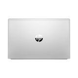 A closed silver HP ProBook 650 G7 laptop with HP logo, Intel Core i7-1165G7, 16GB RAM, 512GB SSD, LTE, Windows 11 Pro, and warranty is shown against a white background. This is a certified refurbished HP laptop.