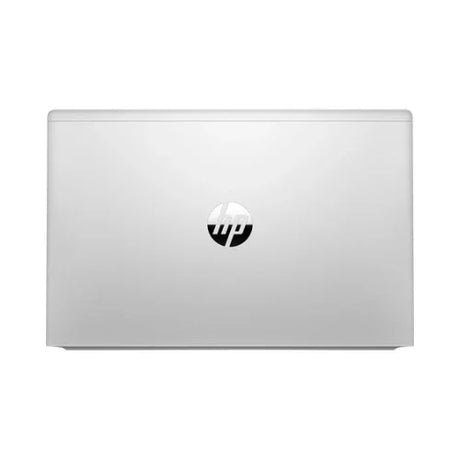 A closed silver HP ProBook 650 G7 laptop with HP logo, Intel Core i7-1165G7, 16GB RAM, 512GB SSD, LTE, Windows 11 Pro, and warranty is shown against a white background. This is a certified refurbished HP laptop.