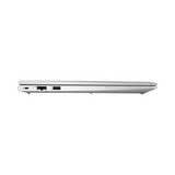 A closed silver HP ProBook 650 G7, certified refurbished, is shown from the left side with visible ports like Ethernet and USB plus a slim optical drive. This thin, sleek laptop features Intel Core i7 1165G7 performance and a 15.6 display.