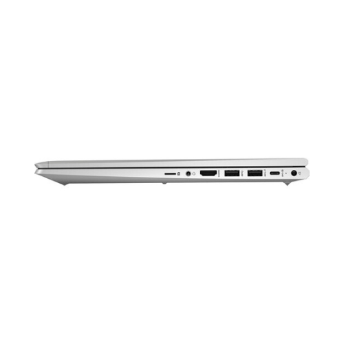 Side view of an HP ProBook 650 G7 i7 1165G7 laptop, featuring HDMI, USB, audio jack, SD card slot, and Ethernet ports against a white background. Model specs: 16GB RAM, 512GB SSD, LTE, Windows 11 Pro, 15.6 display.