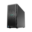The HP Proliant ML150 G9 E5-2609 1.7GHz 16GB 2x1TB WIFI Server features a black tower design with a perforated front, HPE logo, green status light, and Intel sticker on the bottom left—ideal for small business use.