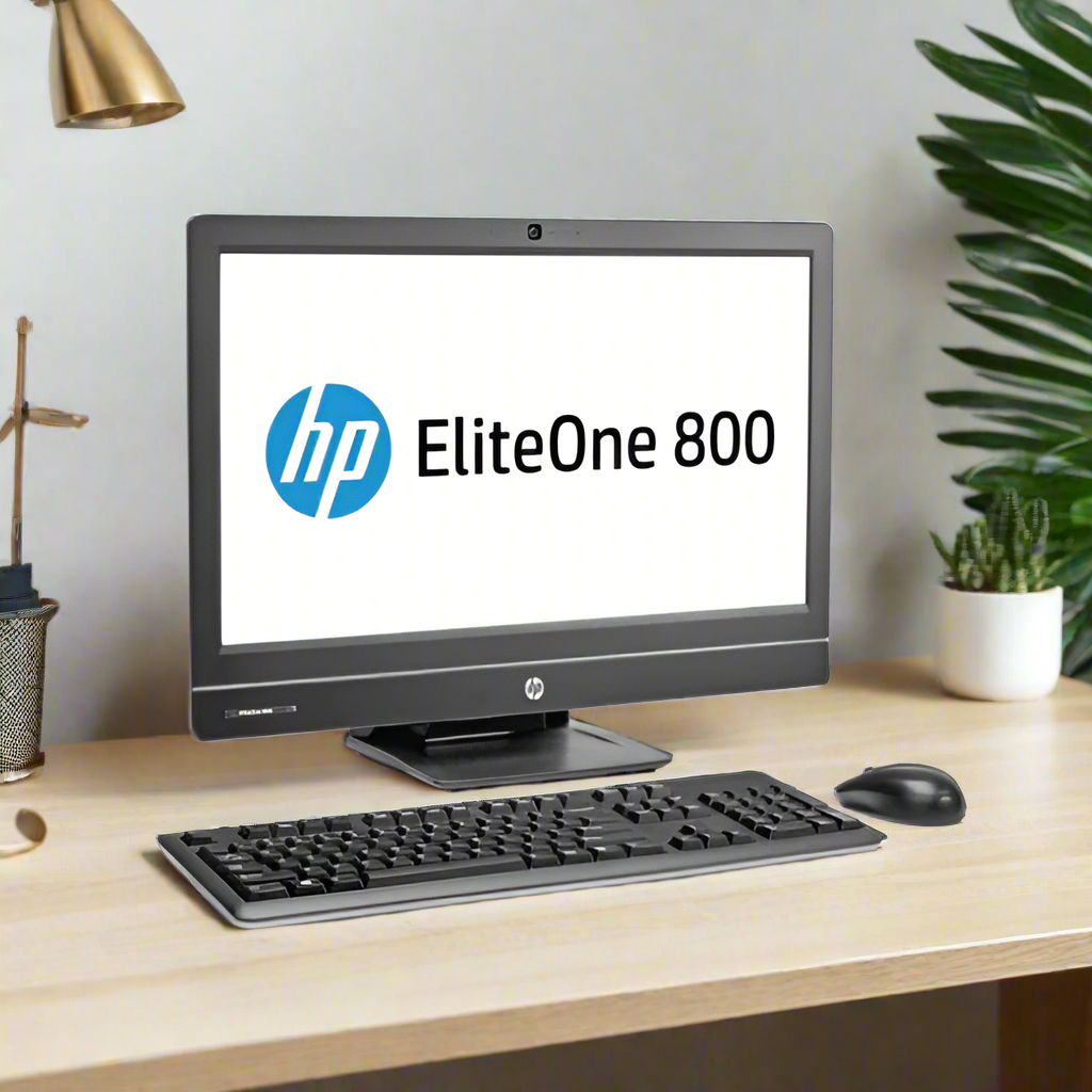 HP EliteOne 800 G1 AIO i7 4770S 3.1GHz 16GB 120GB SSD DW 7650A 23" NO OS | Wty