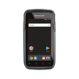 A Honeywell CT60 Rugged Barcode Scanner Android 4G LTE, featuring a 4.7" touchscreen, displays the Android home screen with app icons and navigation buttons against a plain white background.