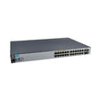 The refurbished HP 2530-24G J9773A is a managed Layer 2 switch with a metal casing, offering 24 Ethernet ports, 4 SFP ports, PoE+, rack mounting, and includes a 1-year warranty.
