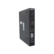 A black LG MFIM50B IP PBX Phone System, a 50 Port Multi-Function Gateway Module, featuring indicator lights, USB, Ethernet, serial ports, and power button on the front panel—ideal for IP communications—photographed on a white background.