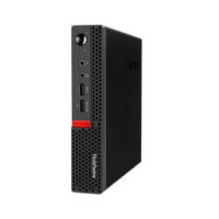 The Lenovo ThinkCentre M625Q USDT, powered by an A9-9420E 2.7GHz CPU with 8GB RAM and 128GB storage, features front USB and audio ports—ideal as a refurbished business desktop solution.
