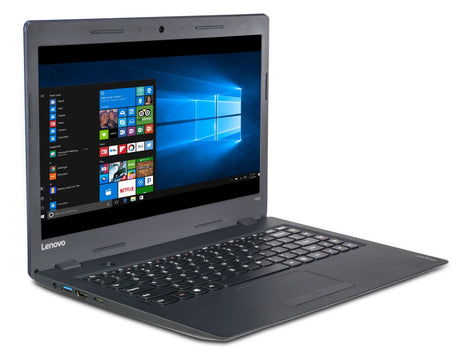 Lenovo IdeaPad 100S 14-inch Refurbished Laptop - Side Profile