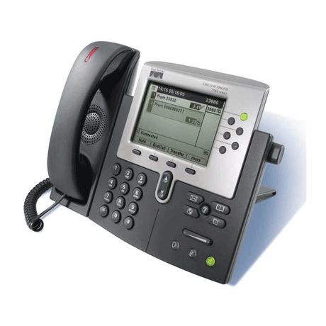 Cisco 7960G Unified IP Phone Handset & Stand | NO ADAPTER B-Grade 3mth Wty