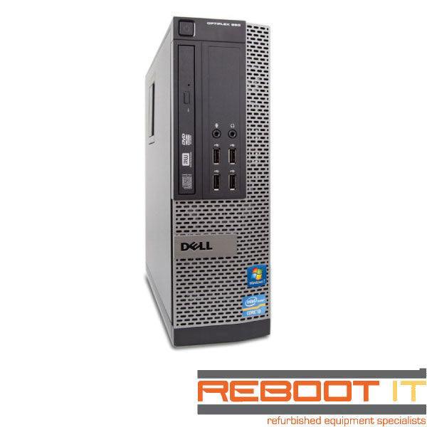 Dell OptiPlex 990 SFF Quad Core i7 2600 3.4GHz 4GB 64GB SSD DVD Win 7 Computer PC