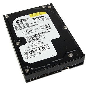 Western Digital W2500JB 7200RPM 250Gb IDE Hard Disk Drive